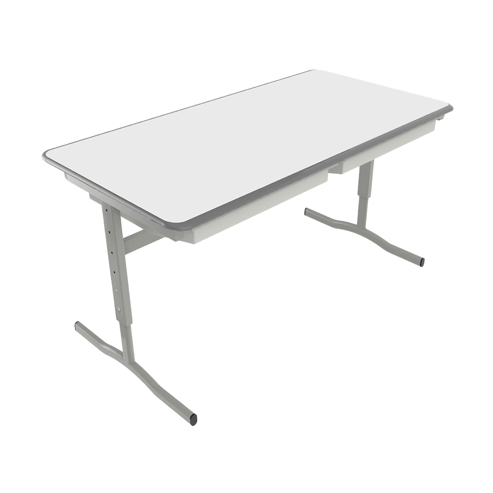 Adjustable T Leg Rectangle Table