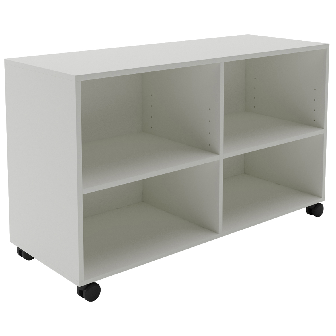 Mobile Straight Bookcase