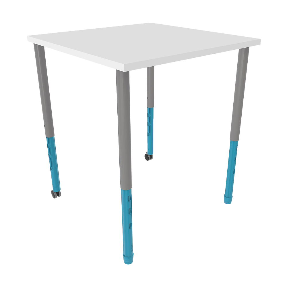 Twist‘n’Lock™ Square Table with Rigid Edging
