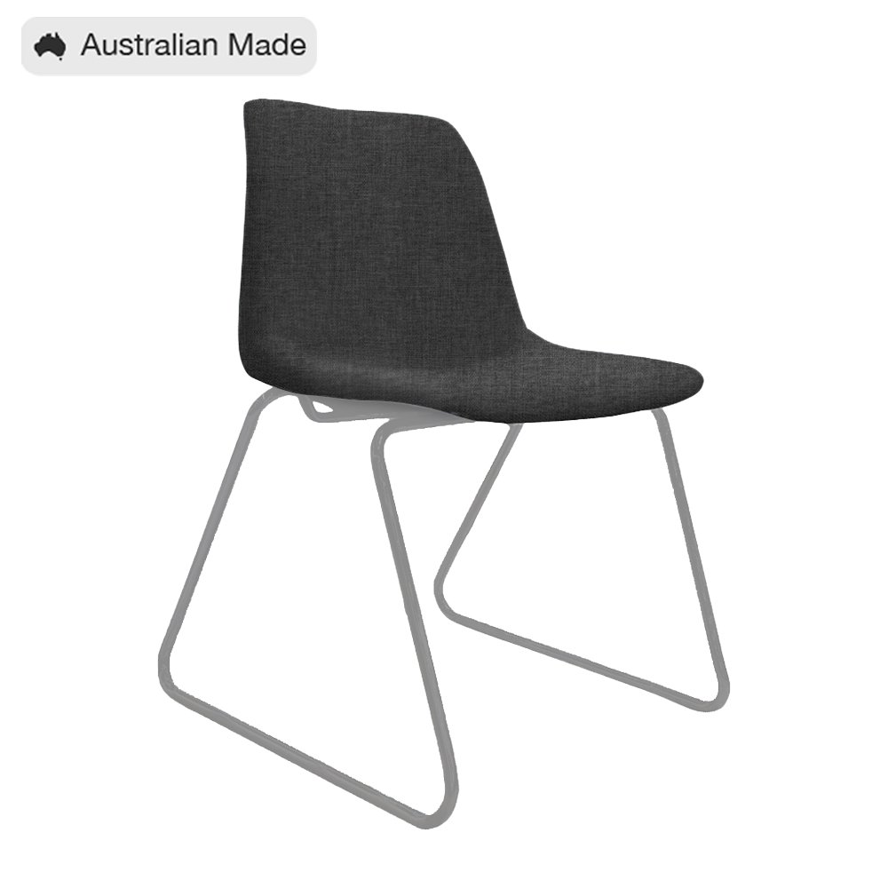 Hobnob Sled Base Upholstered Chair
