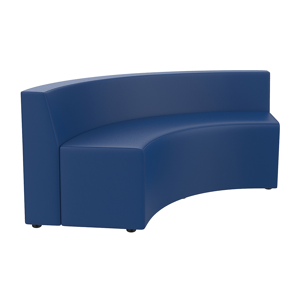 Origin curve sofa blue