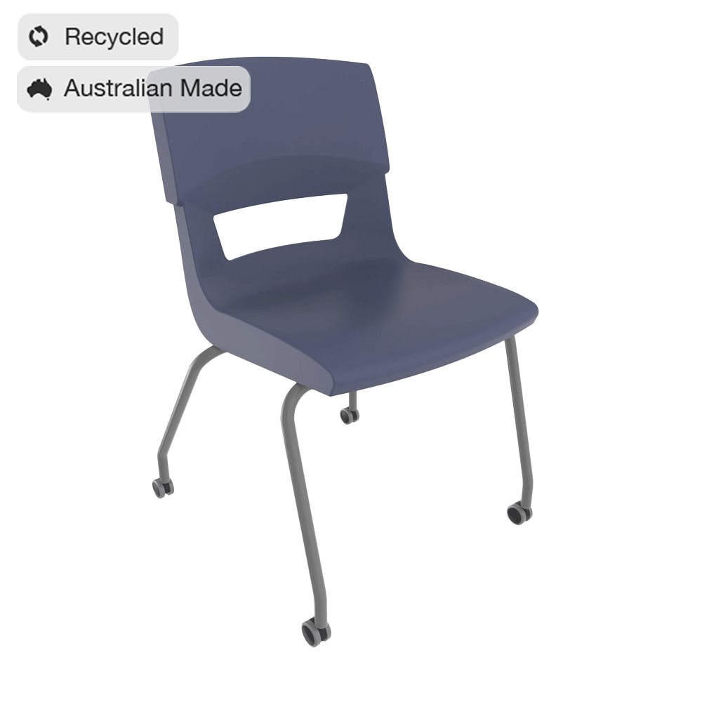 Postura® Plus 4 Leg Chair on Castors