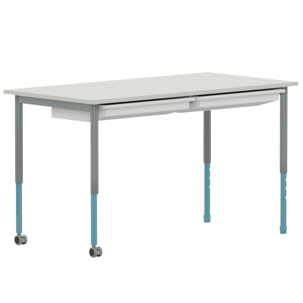 Twist'n'Lock Rectangle Rigid Edge Ocean