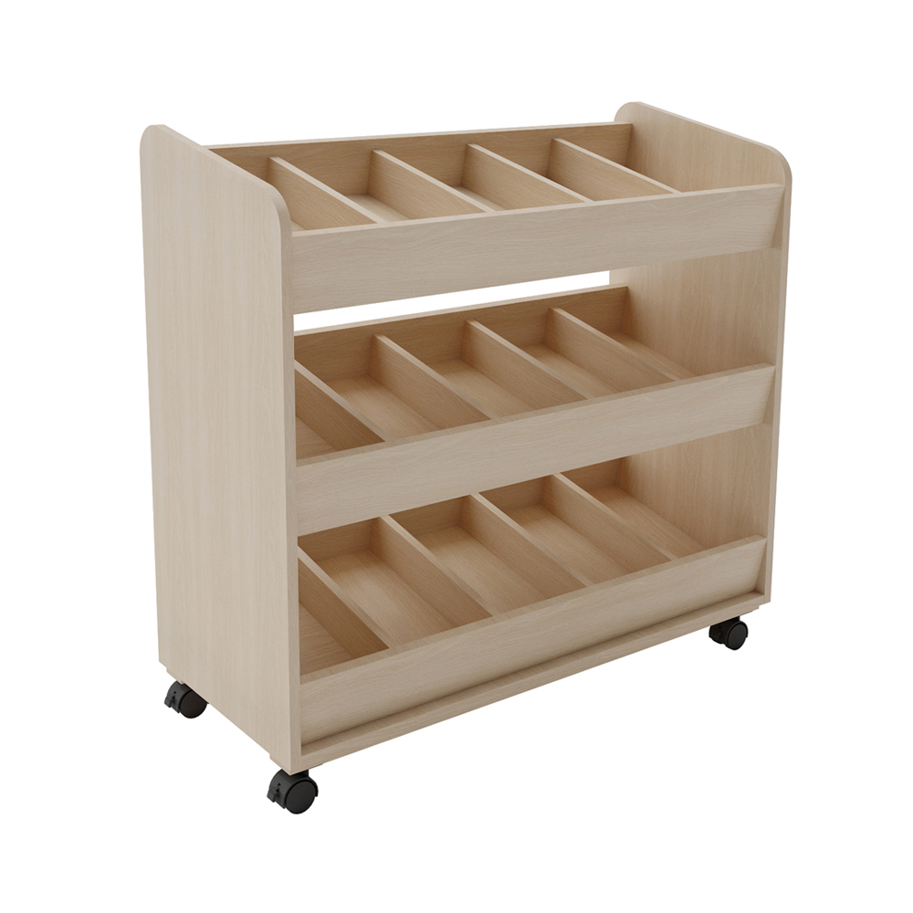 Angled Storage Unit Affinity Maple