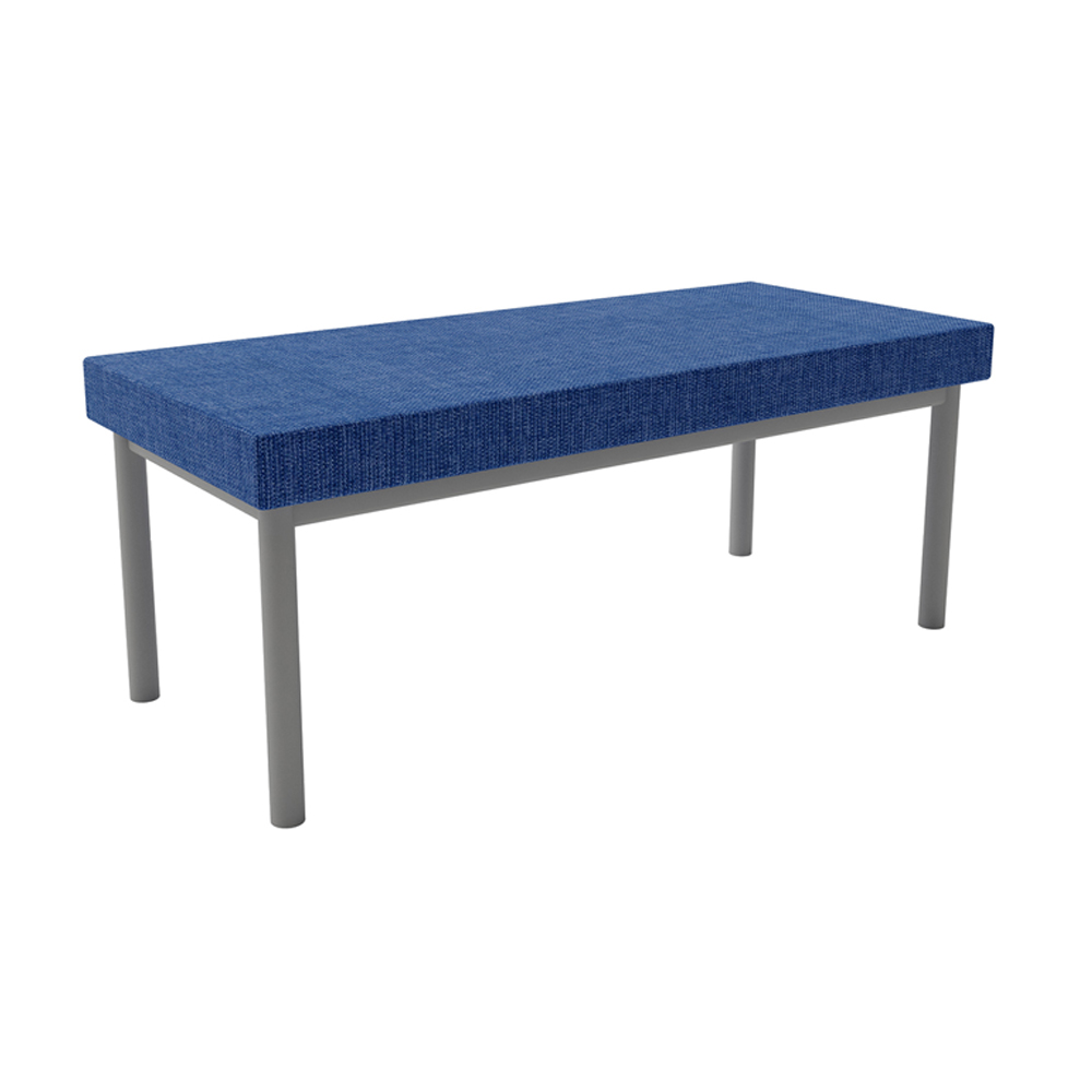 Rectangle Ottoman Cobalt 