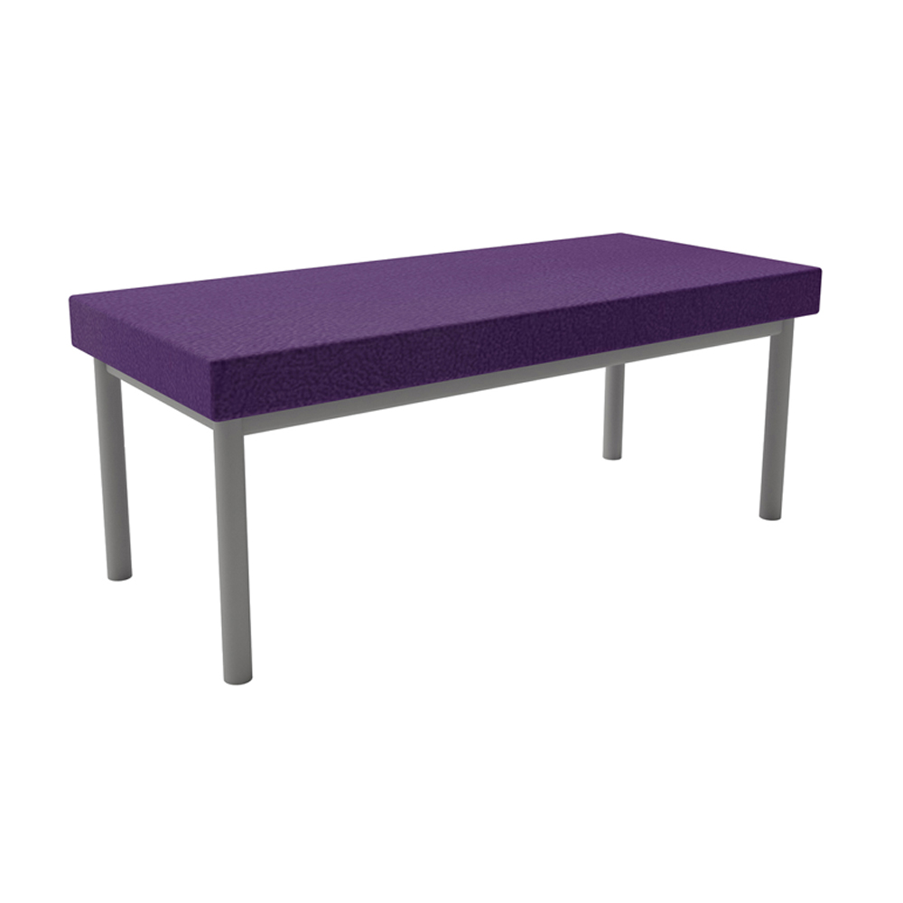 Rectangle Ottoman Purple Passion