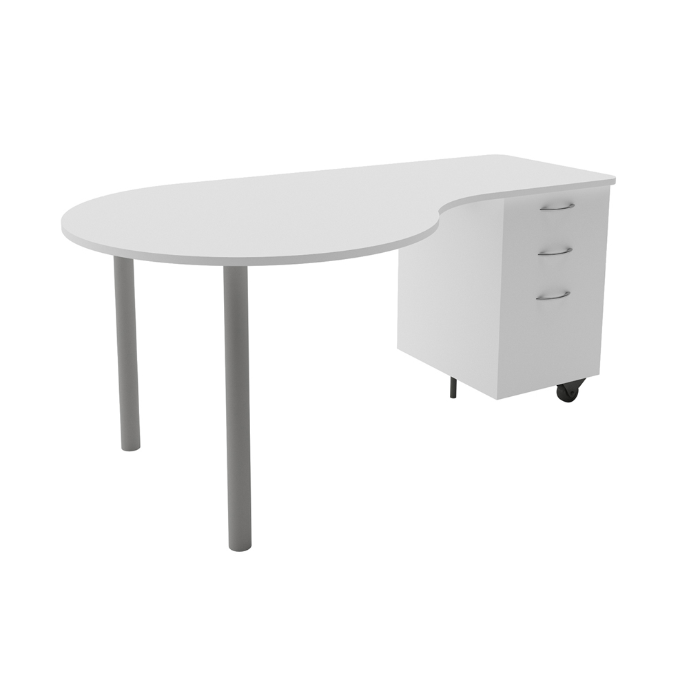 Rollin Teachers Desk Snowdrift