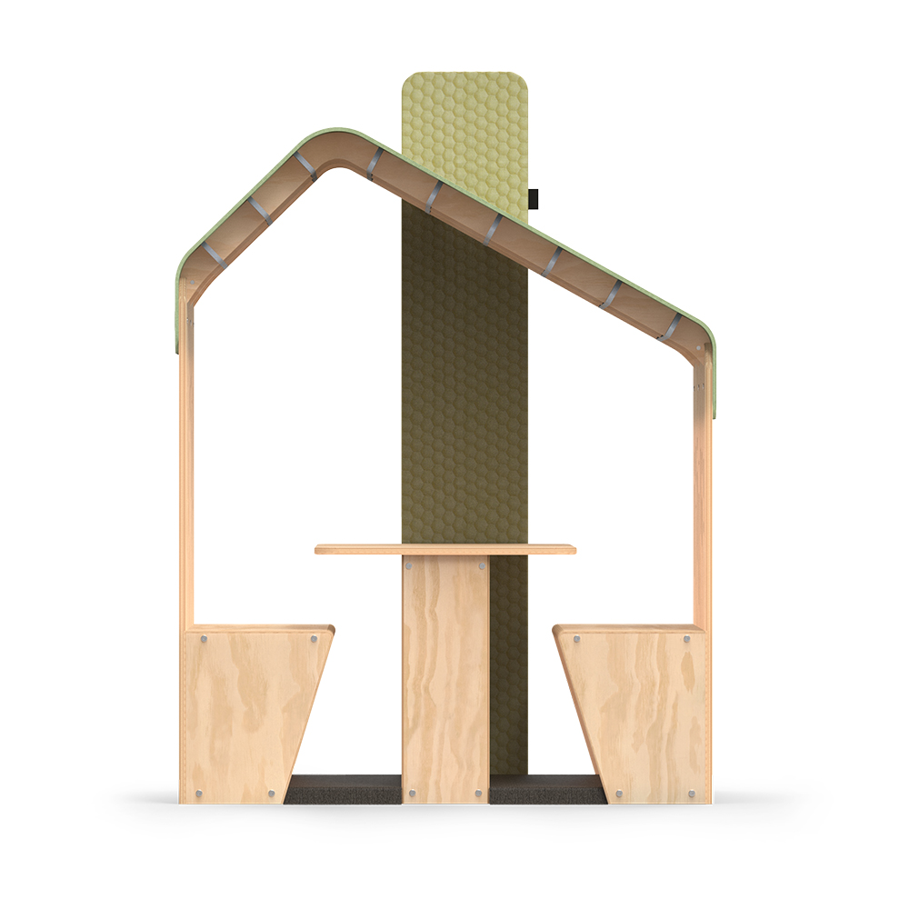 Learning Hut Side Green