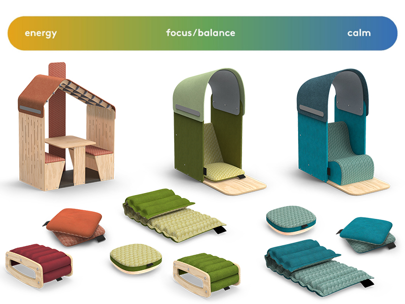 Biophilic colour theory