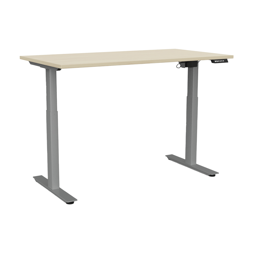 Agile Desk Nordic Maple Up