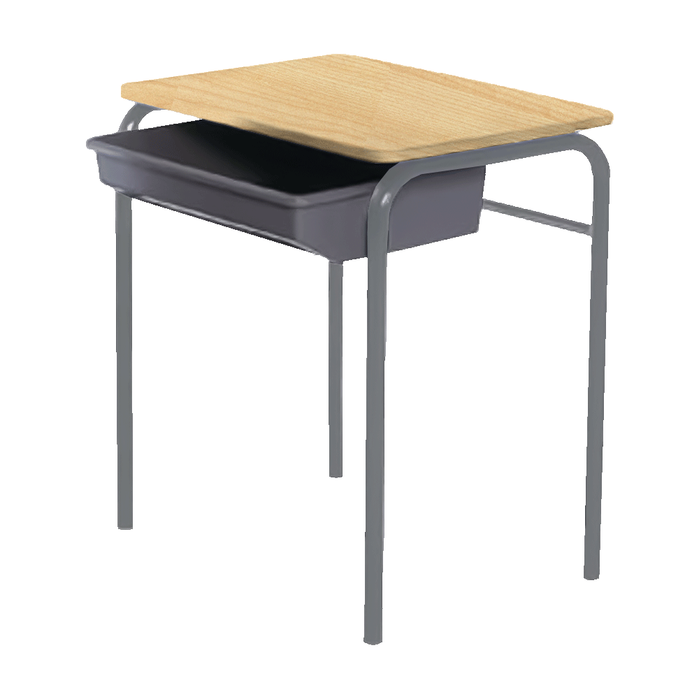 Delux Multi Desk Fixed Affinity Maple