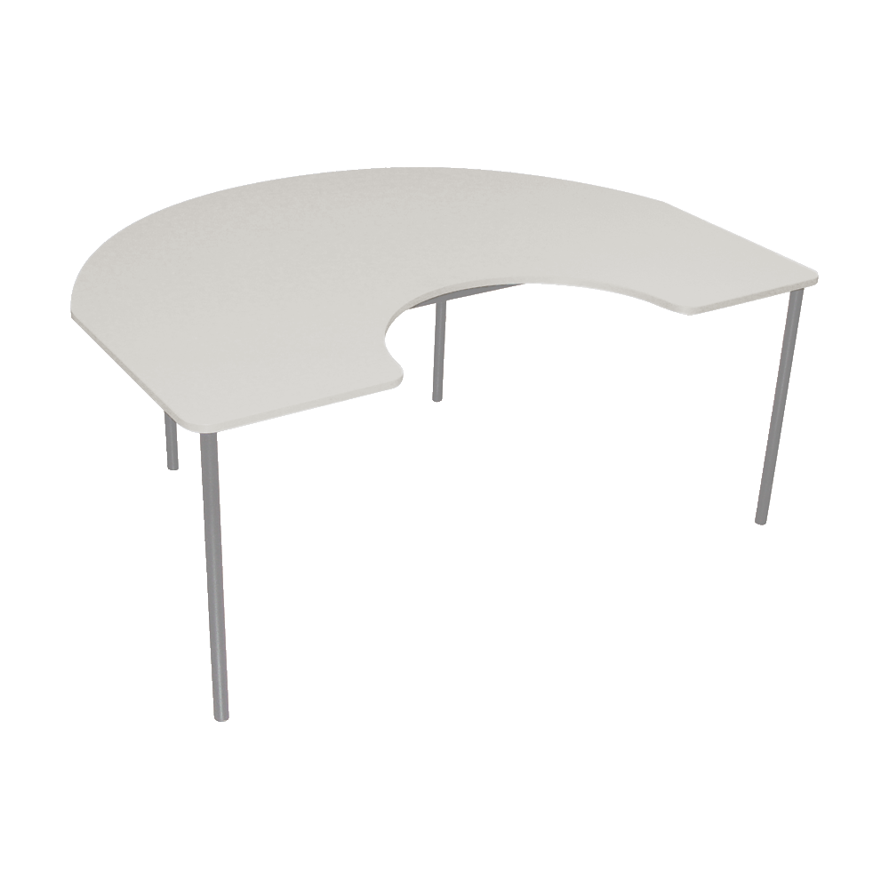 Moon Table Seal Grey