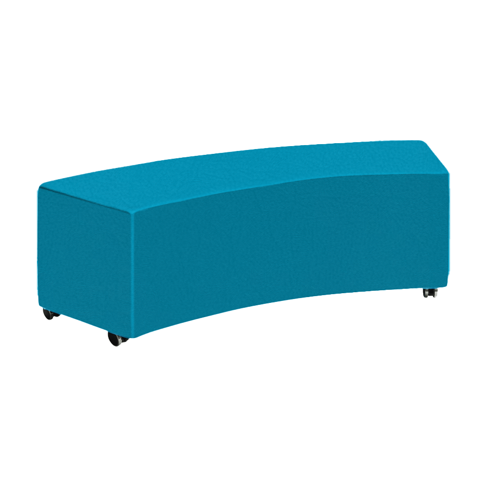 Clique Ottoman Blue Lagoon