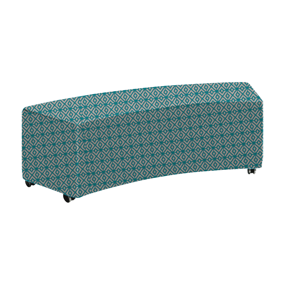 Clique Ottoman Aqua