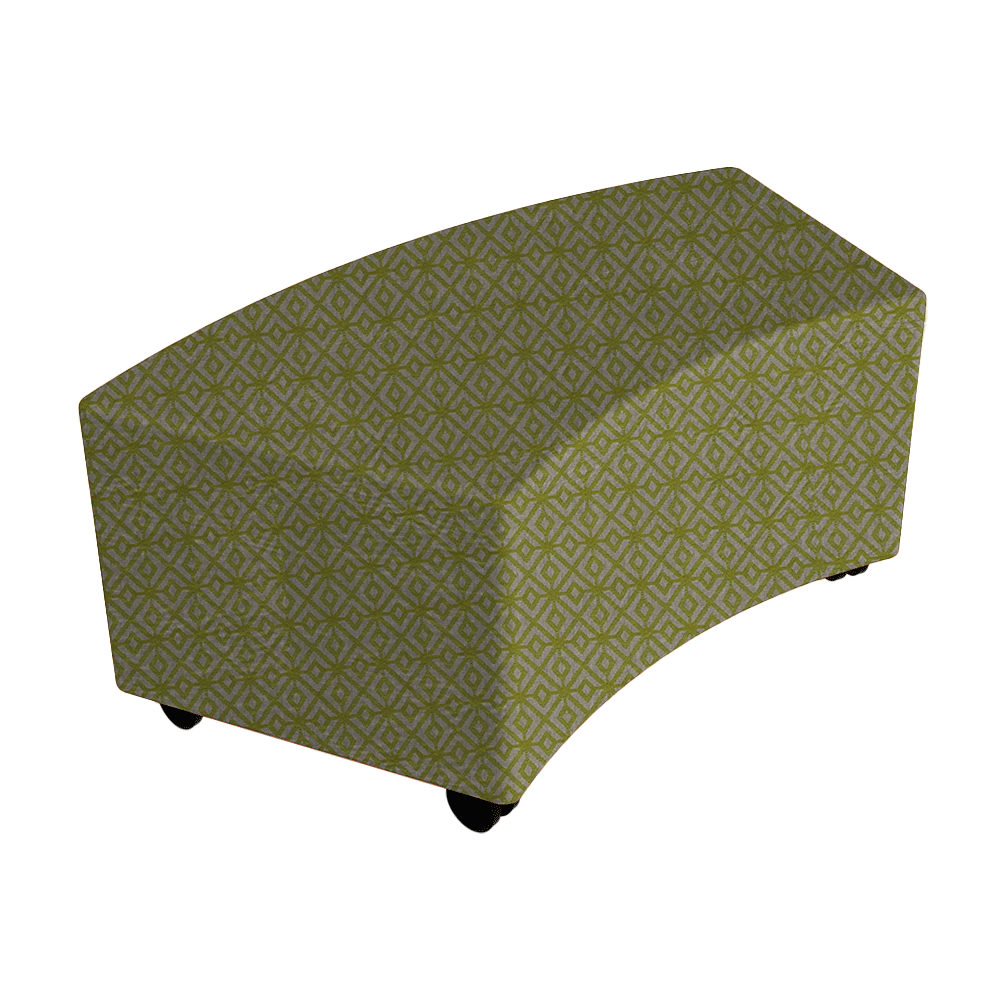 Worm Ottoman Citron