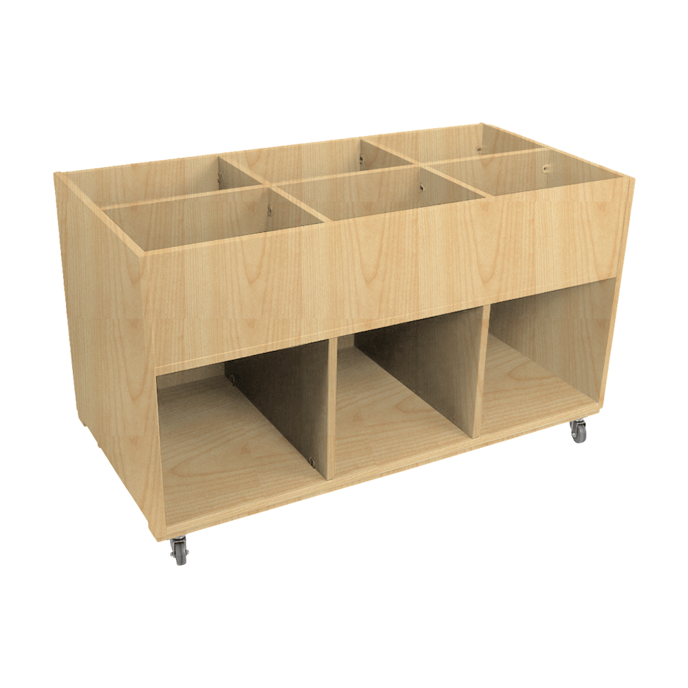 Mobile Book Storage Affinity Maple