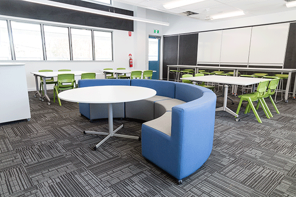 chairs+tables+classroom+soft furnishing