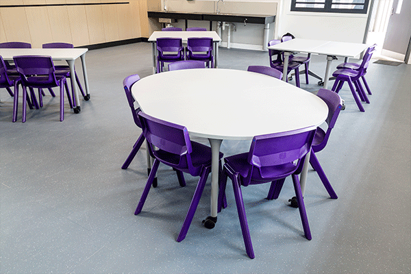 chairs and tables+classroom furniture