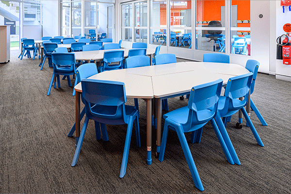 tables and chairs