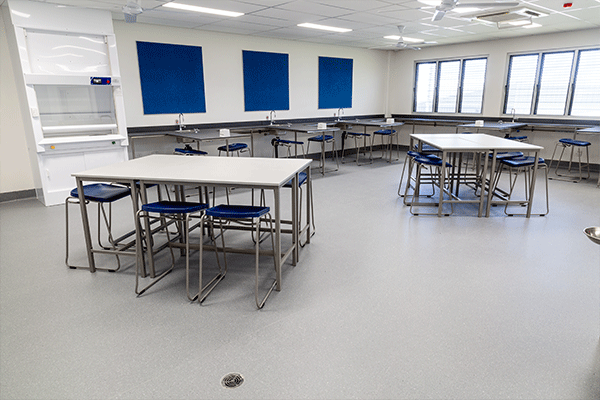 Yarrabilba College high tables and seating
