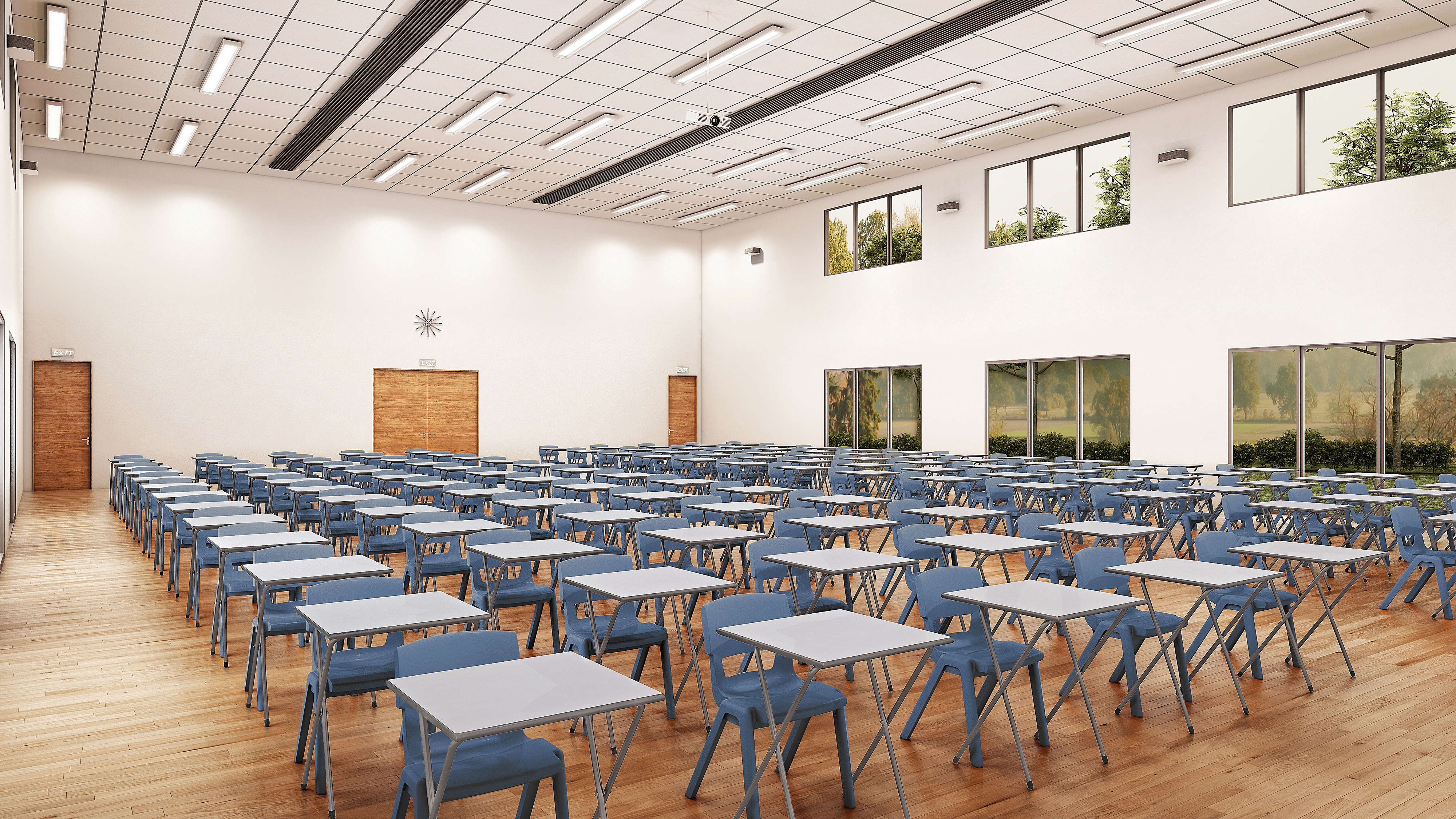 Assembly & Exam Halls