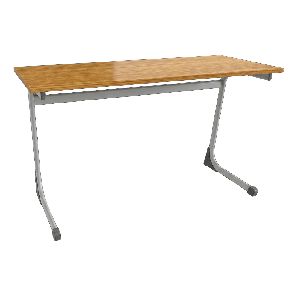 C-leg-double-table-sublime-teak-no-drawers
