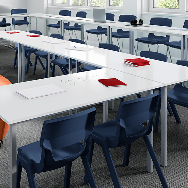 Create-A-Table tiered row seating