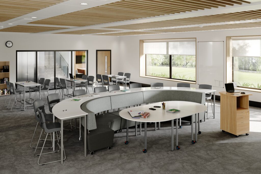 Secondary Setting Smart Softies Smart Table Postura Stools