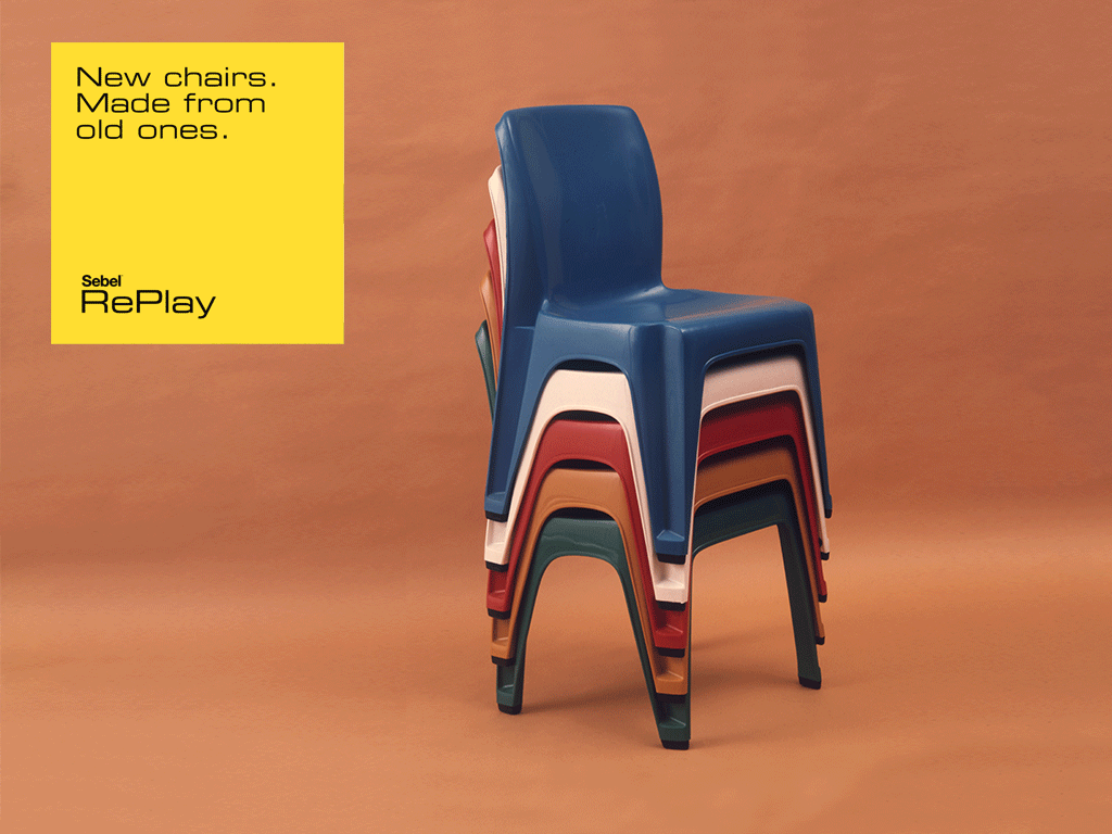 RePlay Sebel - new chairs made from old ones