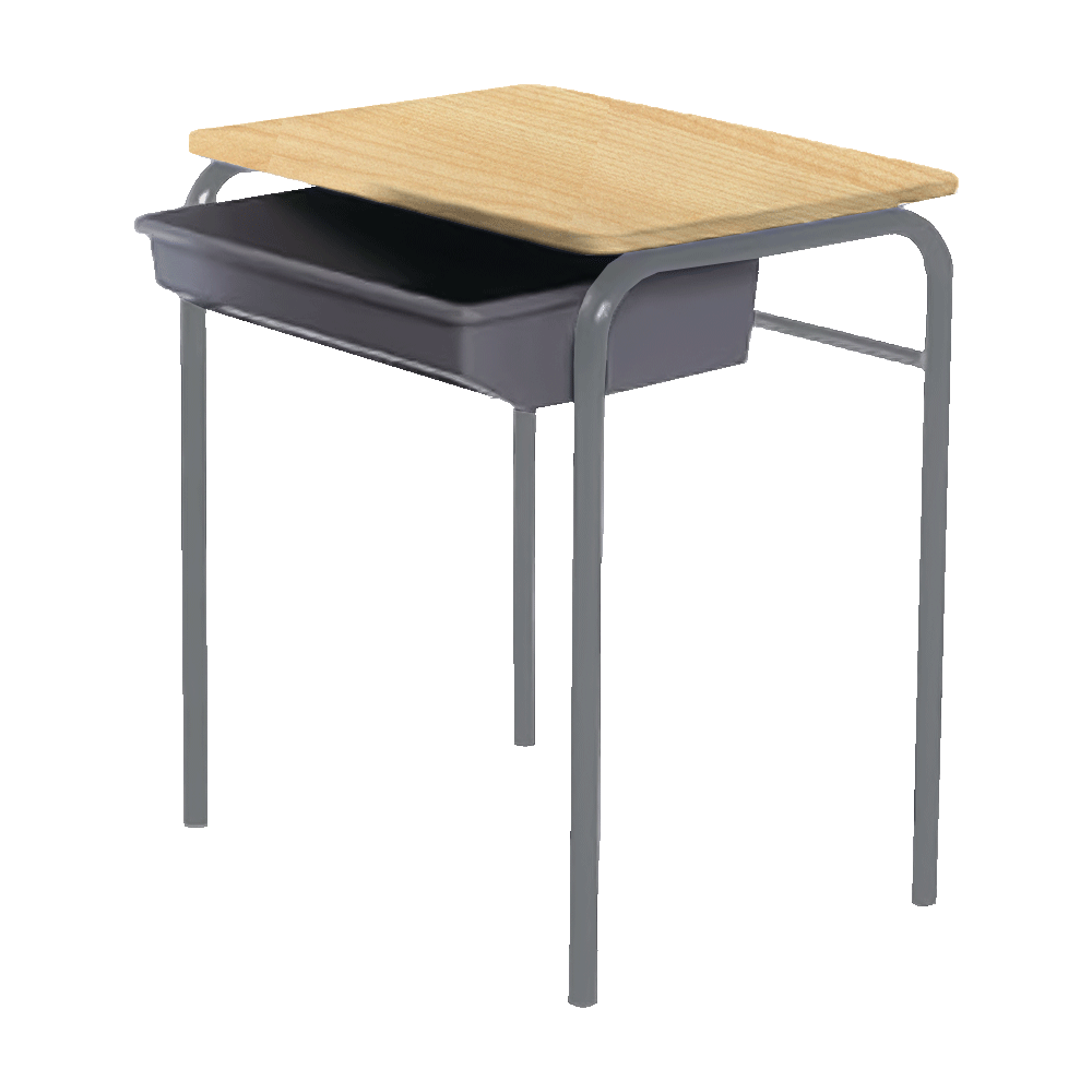 deluxe-multi-desk-fixed-top-with-tote300-affinity-maple