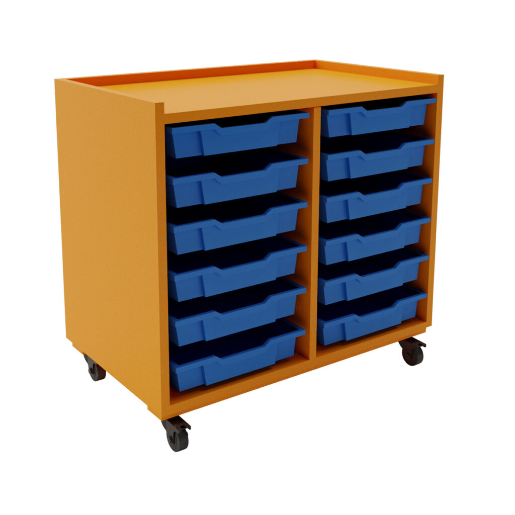 gratnel-trolley-12-small-2-bay-energise-royal-blue-tray-with-path