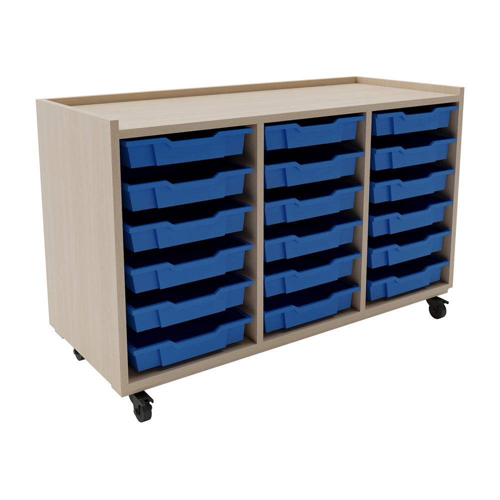 gratnel-trolley-18-small-3-bay-affinity-maple-royal-blue-tray-with-path