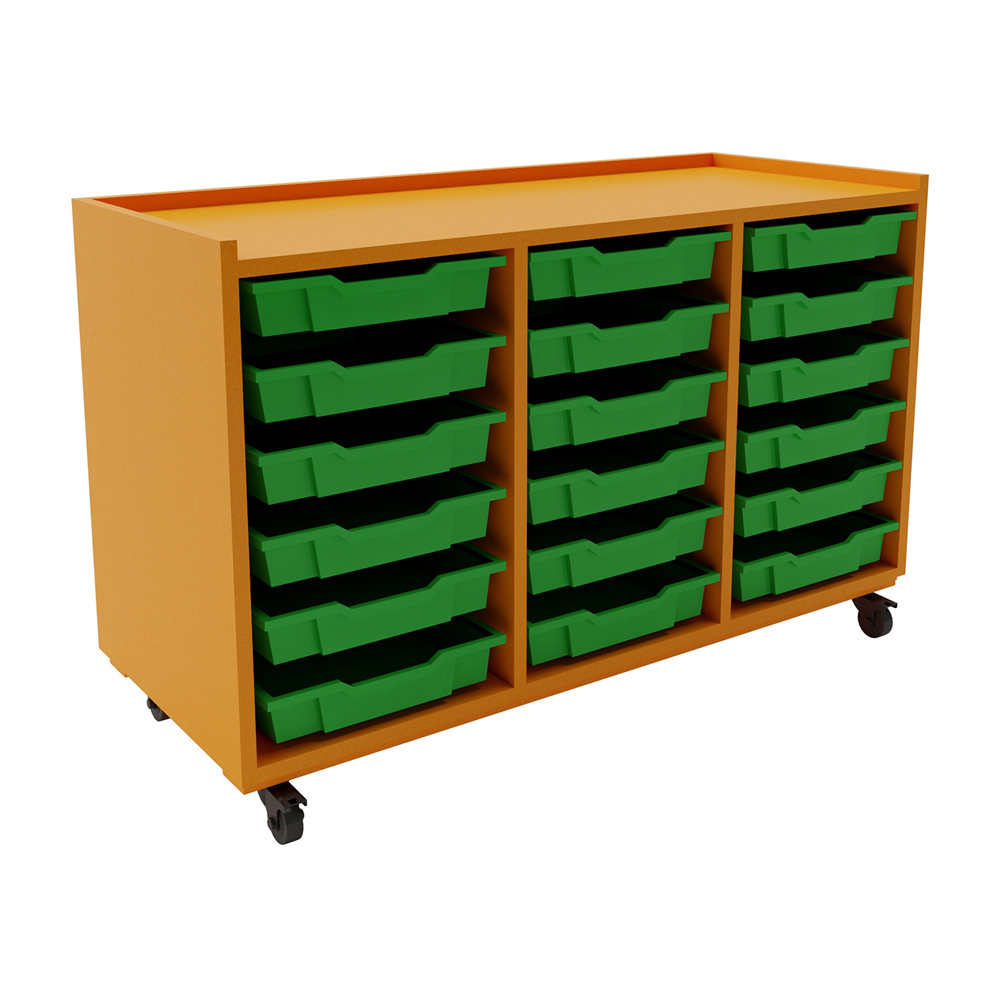 gratnel-trolley-18-small-3-bay-energise-green-grass-tray-with-path