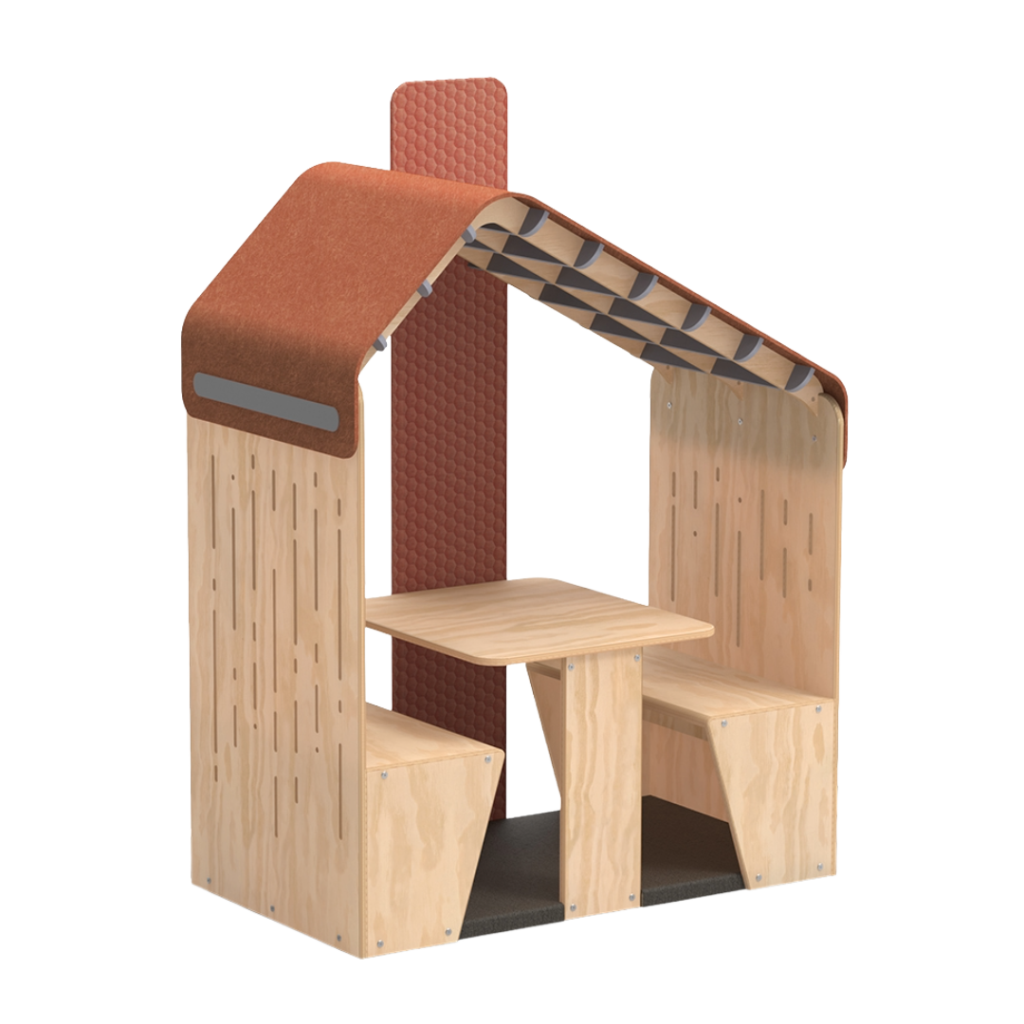 mindfull learning hut orange no pad