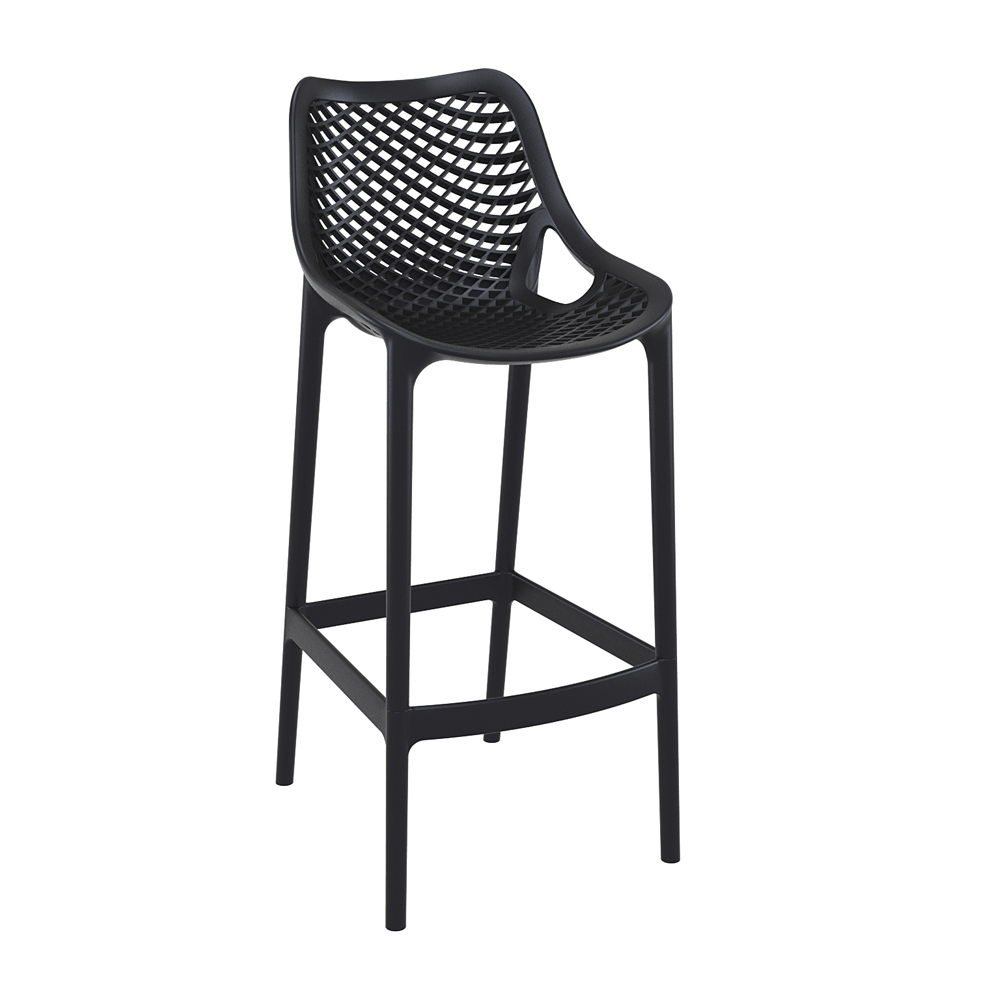 oxygen-stool-black-side-front