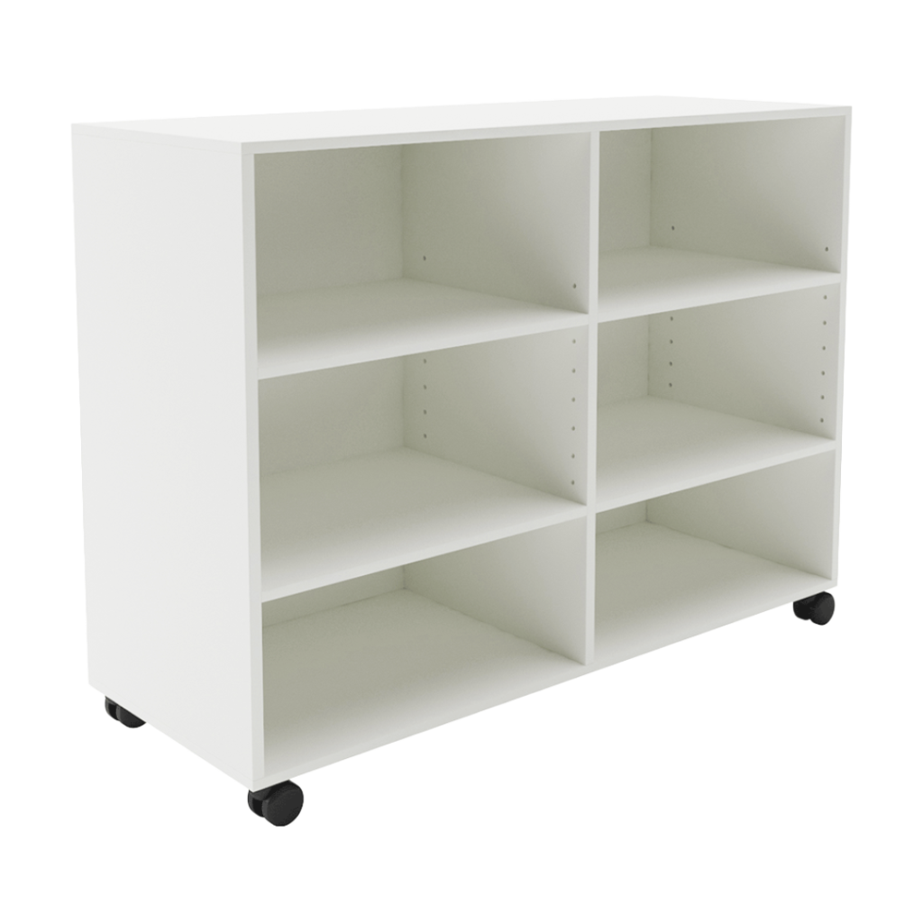 smart straight bookcase white 900