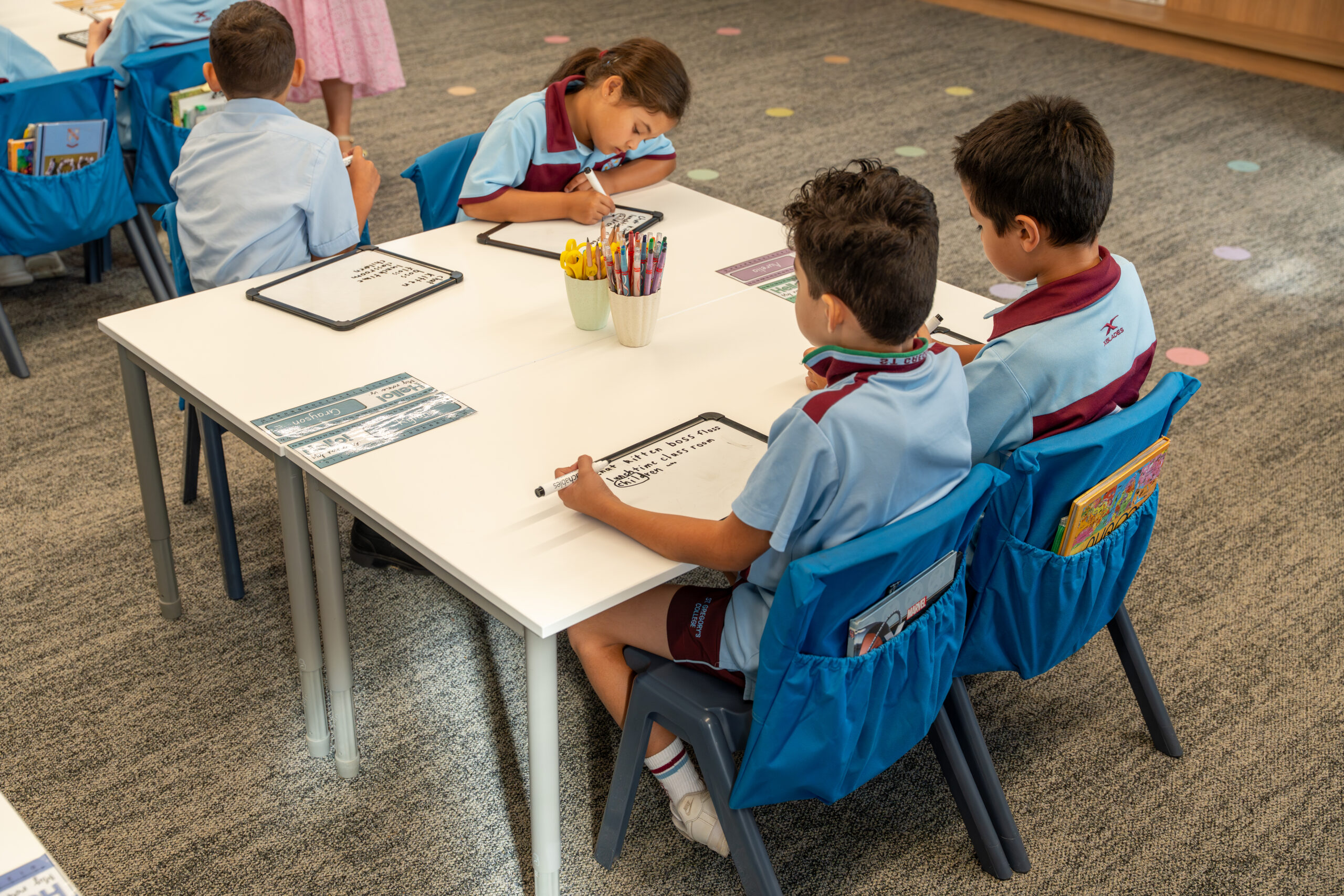 St Gregory's Junior School Twist n Lock Tables Collaboration