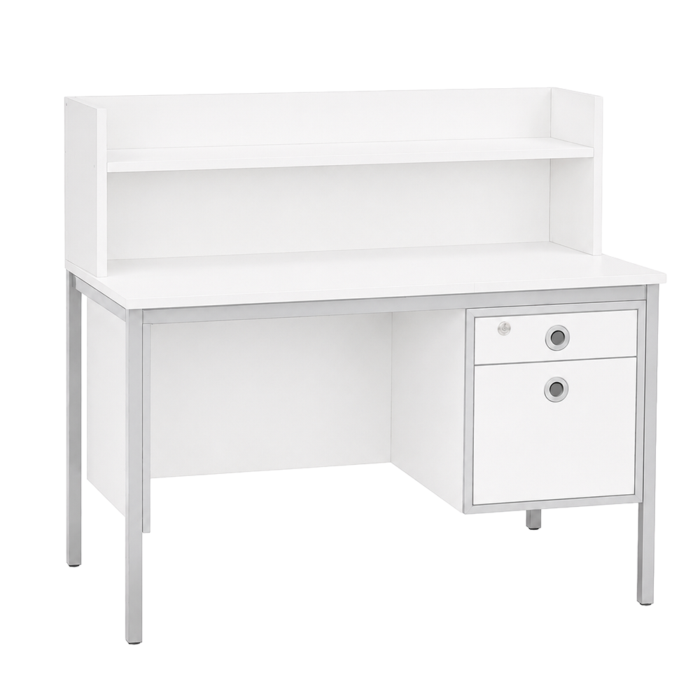 teachers-desk-with-hutch-polar-white